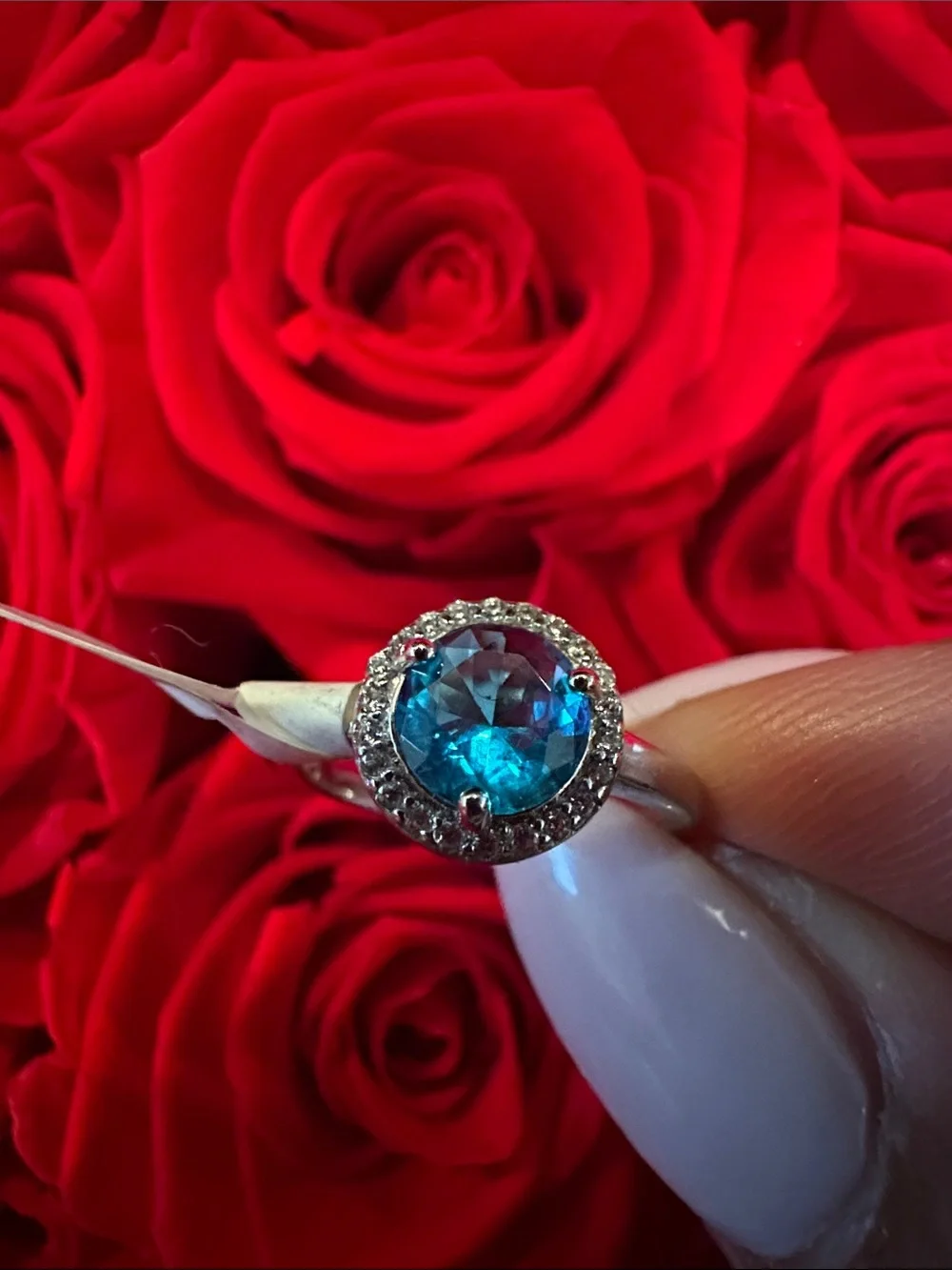 N/A elegant blue